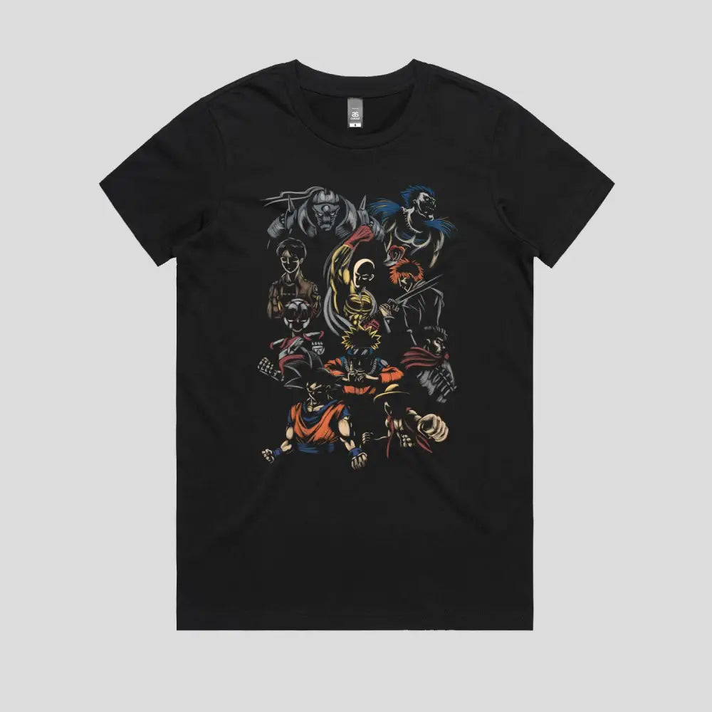 Anime Heroes T-Shirt Hoodie, Sweatshirt | ZylaModa.com (Image 3)