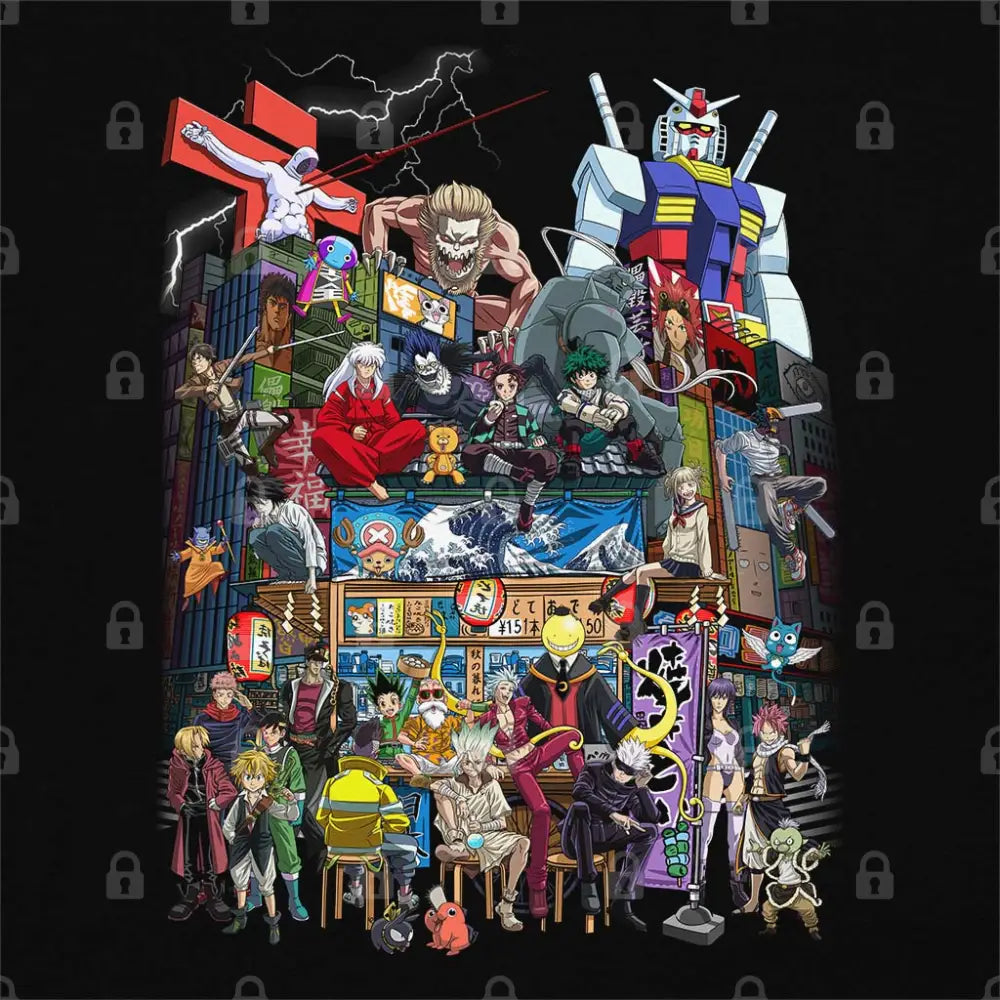 Anime in Japan T-Shirt Hoodie, Sweatshirt | ZylaModa.com (Image 1)