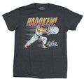 Street Fighter Mens T-Shirt - Ryu throwing Hadoken! 16 Bit Image Hoodie, Sweatshirt | ZylaModa.com