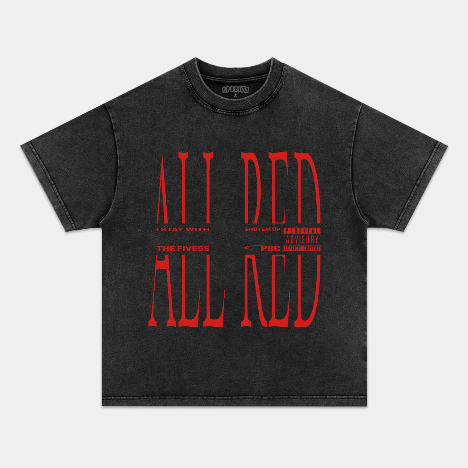 PLAYBOI CARTI & ALL RED TEE Hoodie, Sweatshirt | ZylaModa.com (Image 2)