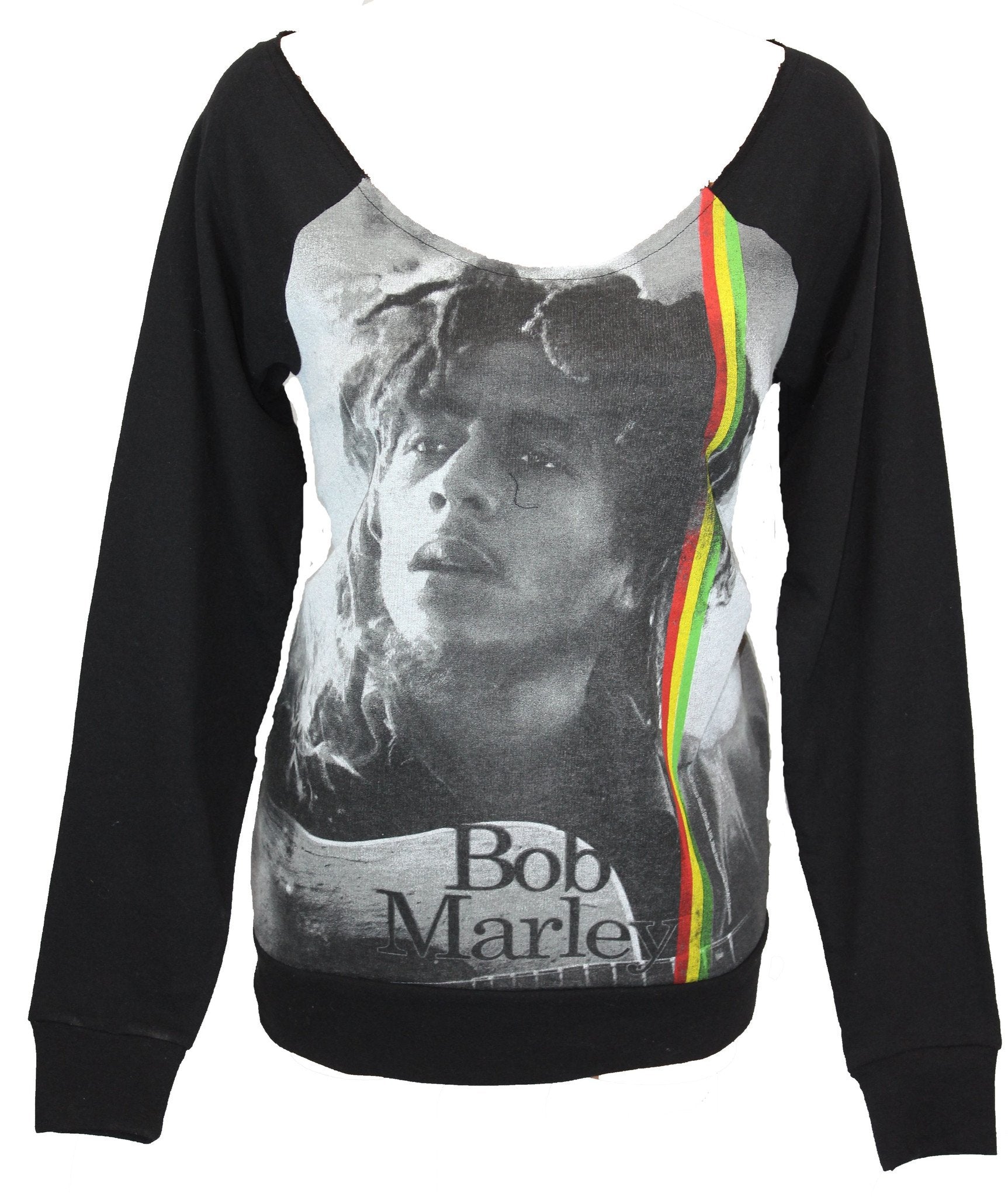 Bob Marley Girls Juniors Pull Over Light Sweatshirt - Scoop Neck Giant  Photo Image T-Shirts, Hoodie | ZylaModa.com