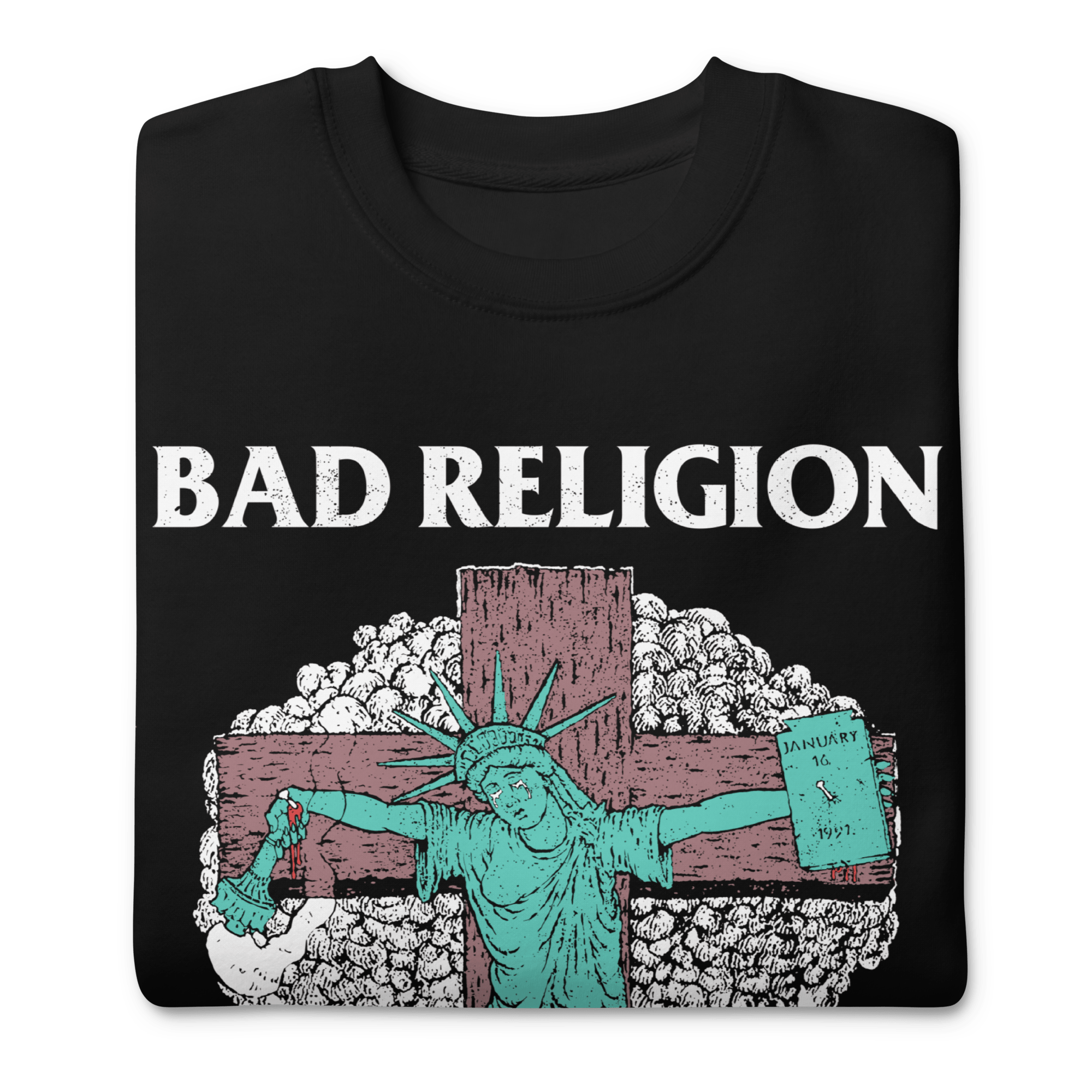 Bad Religion January 16th Sweatshirt T-Shirts, Hoodie | ZylaModa.com (Image 2)