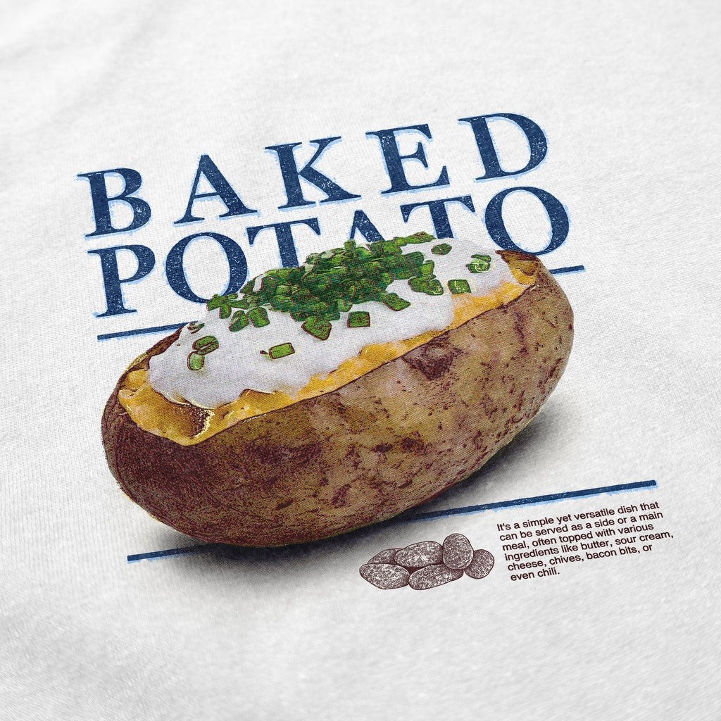 Baked Potato T Shirt Hoodie, Sweatshirt | ZylaModa.com (Image 2)