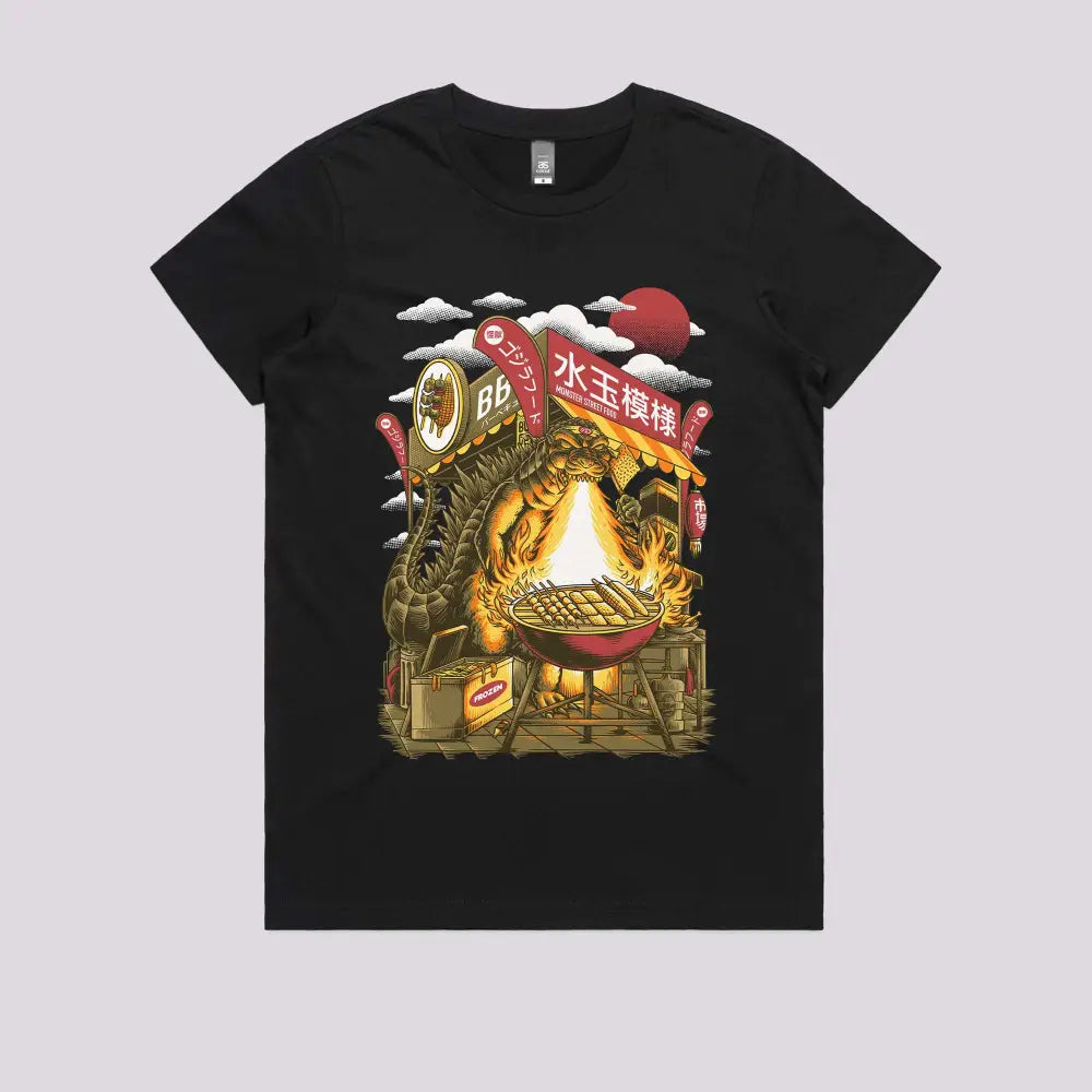 BBQ Kaiju T-Shirt Hoodie, Sweatshirt | ZylaModa.com (Image 3)