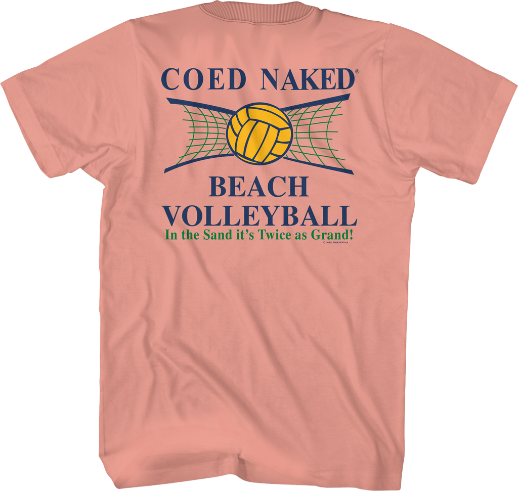 Beach Volleyball Coed Naked T-Shirt Hoodie, Sweatshirt | ZylaModa.com (Image 1)