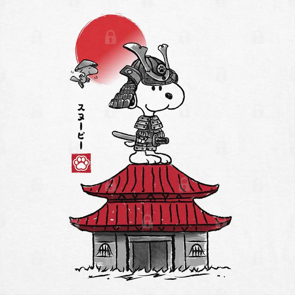 Beagle Samurai Sumi-e T-Shirt Hoodie, Sweatshirt | ZylaModa.com (Image 1)