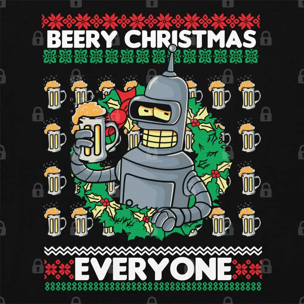 Beery Christmas T-Shirt Hoodie, Sweatshirt | ZylaModa.com (Image 1)