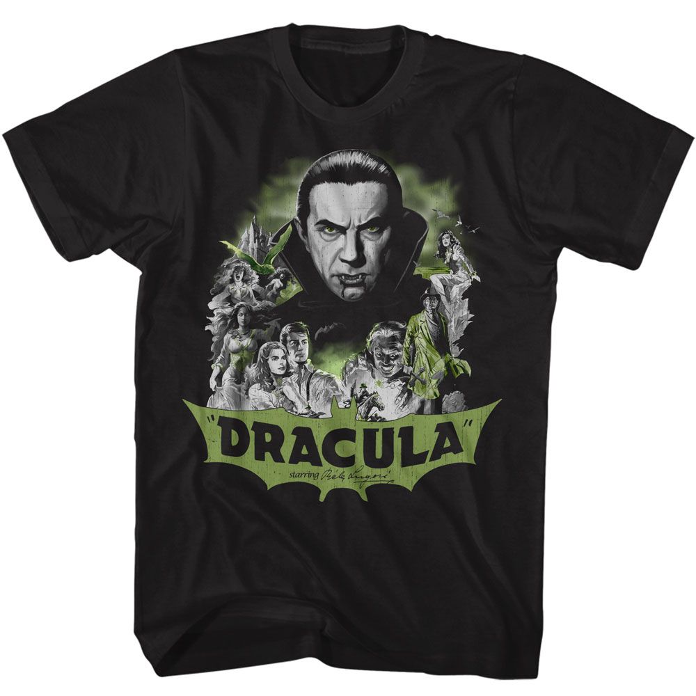 Bela Lugosi - BW Comic Art T-Shirt Hoodie, Sweatshirt | ZylaModa.com