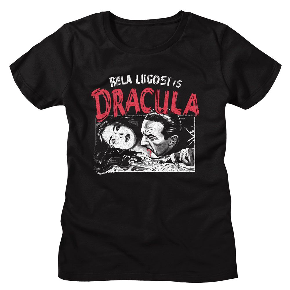 Bela Lugosi - Dracula Feeding Womens T-Shirt Hoodie, Sweatshirt | ZylaModa.com