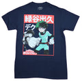 My Hero Academia Mens T-Shirt - Deku Kanji Color Character Box Hoodie, Sweatshirt | ZylaModa.com