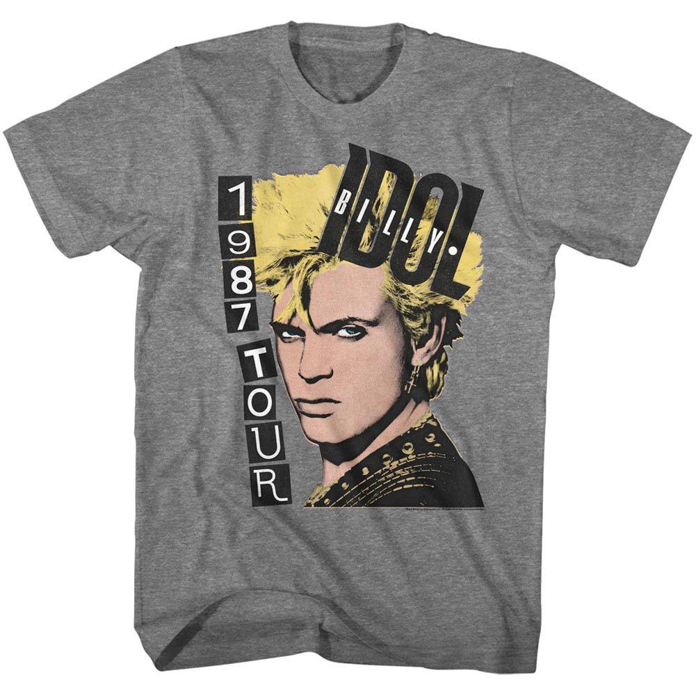 Billy Idol 1987 Tour T-Shirt Hoodie, Sweatshirt | ZylaModa.com (Image 2)