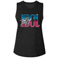 Billy Idol - Billy Idol Name Gradient Womens Slub T-Shirt Hoodie, Sweatshirt | ZylaModa.com