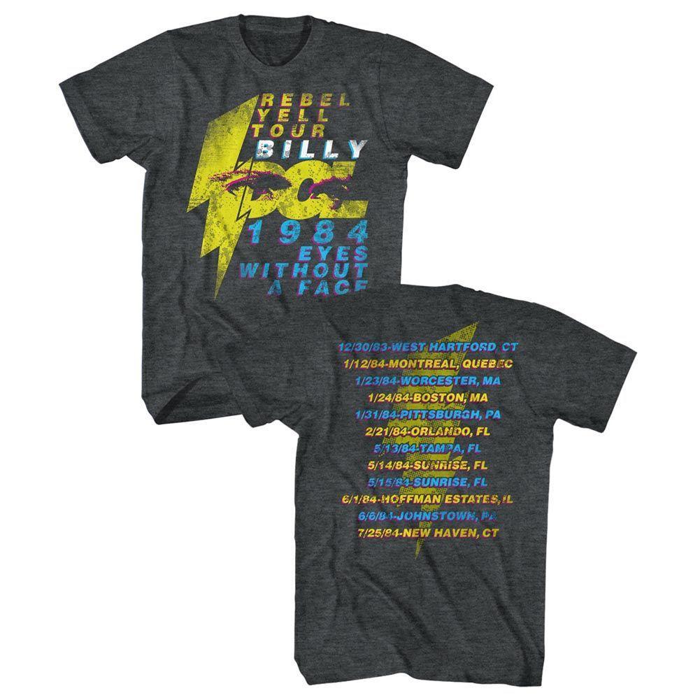 Billy Idol Eyeballs Tour Boyfriend Tee Hoodie, Sweatshirt | ZylaModa.com (Image 2)