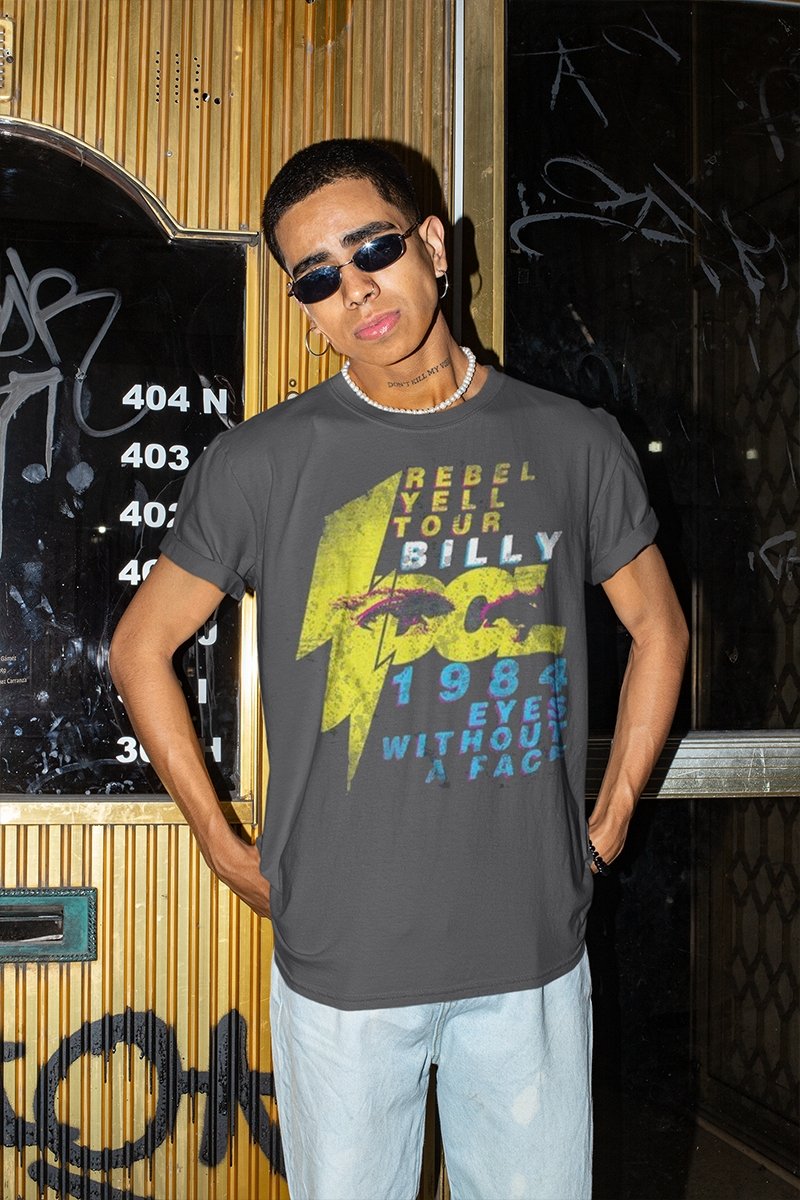 Billy Idol Eyeballs Tour T-Shirt Hoodie, Sweatshirt | ZylaModa.com (Image 1)