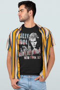 Billy Idol NY '83 Flag-Ish T-Shirt Hoodie, Sweatshirt | ZylaModa.com (Image 1)