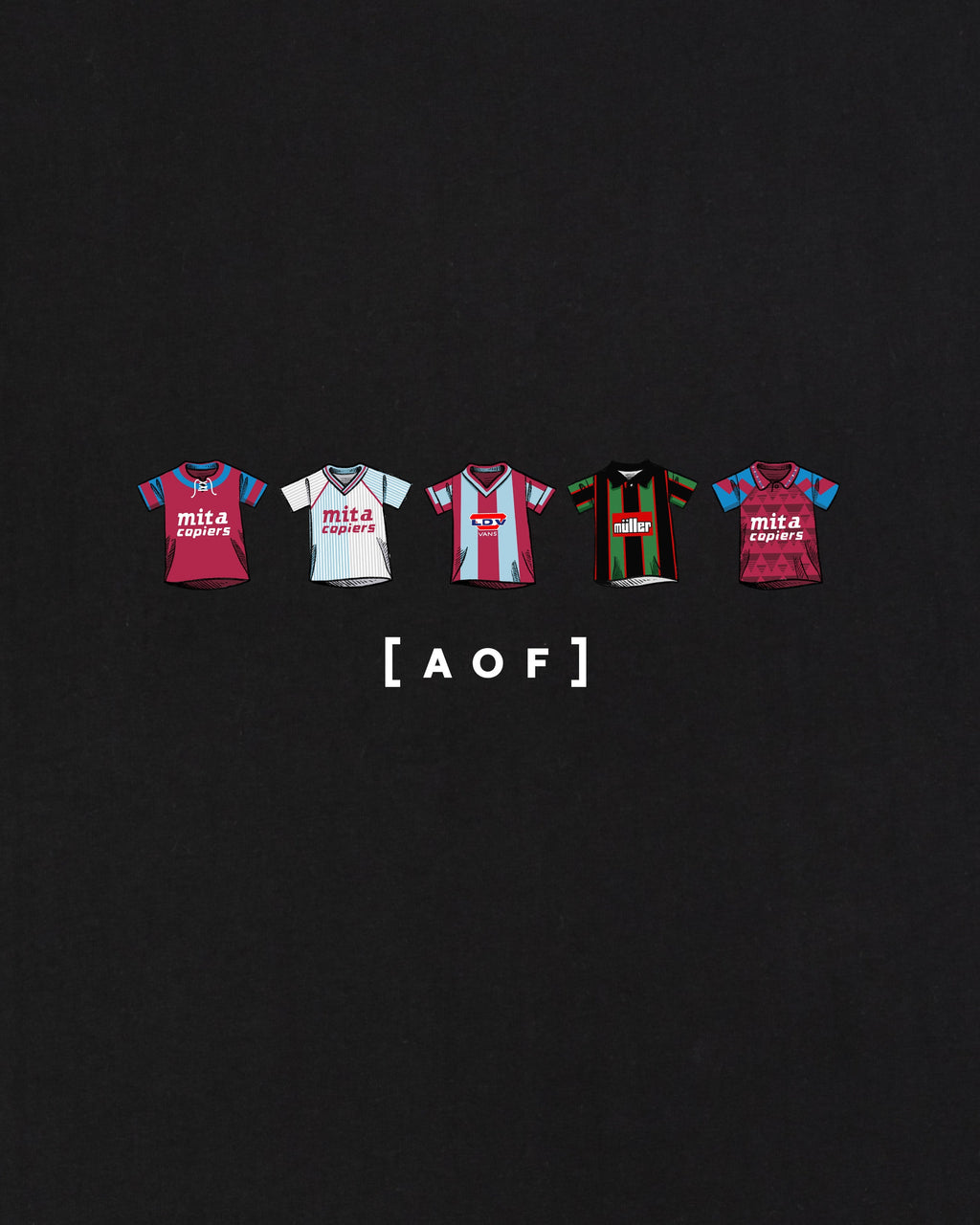 AVFC Printed Classics Tee Hoodie, Sweatshirt | ZylaModa.com (Image 2)