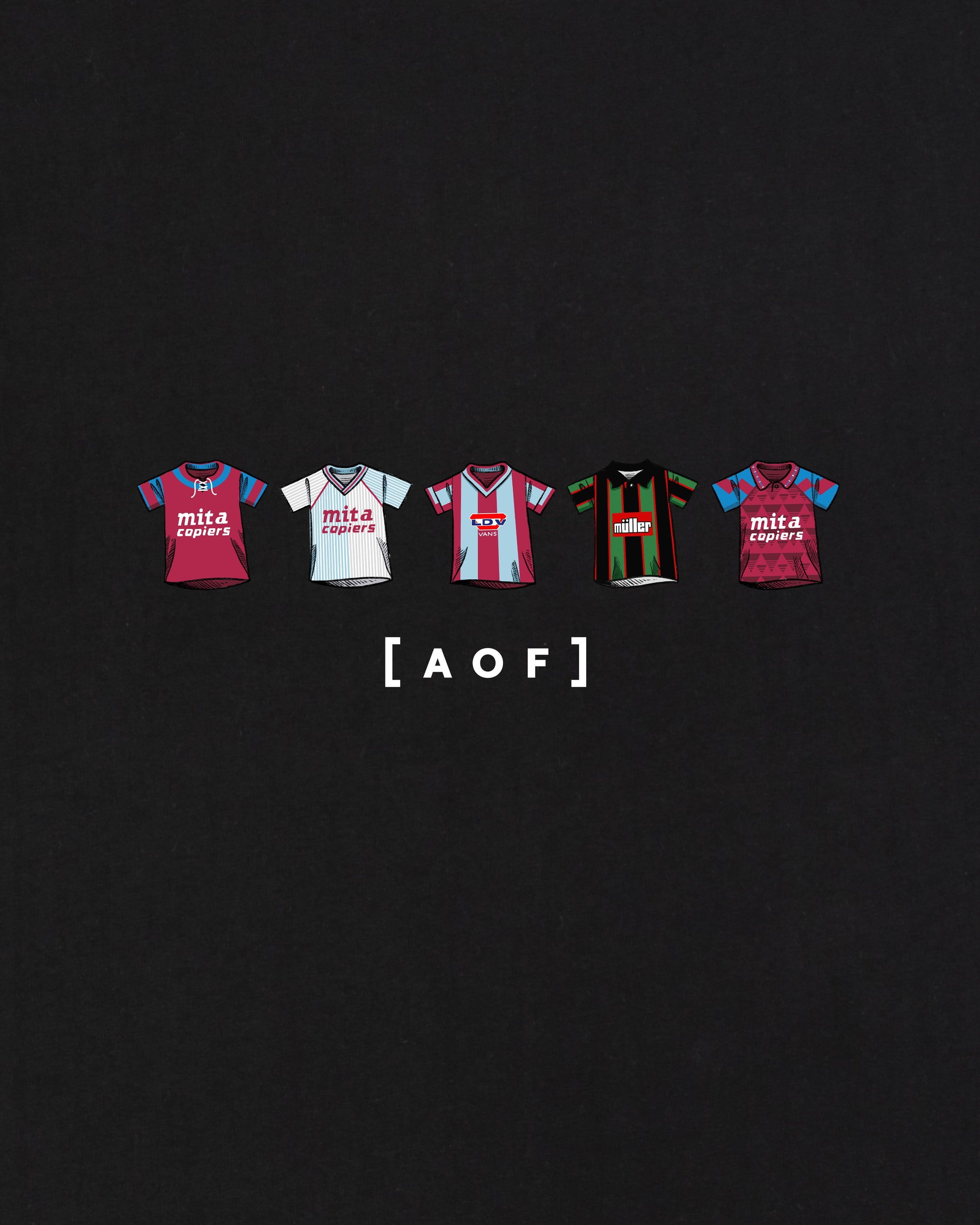 AVFC Printed Classics Tee Hoodie, Sweatshirt | ZylaModa.com (Image 2)