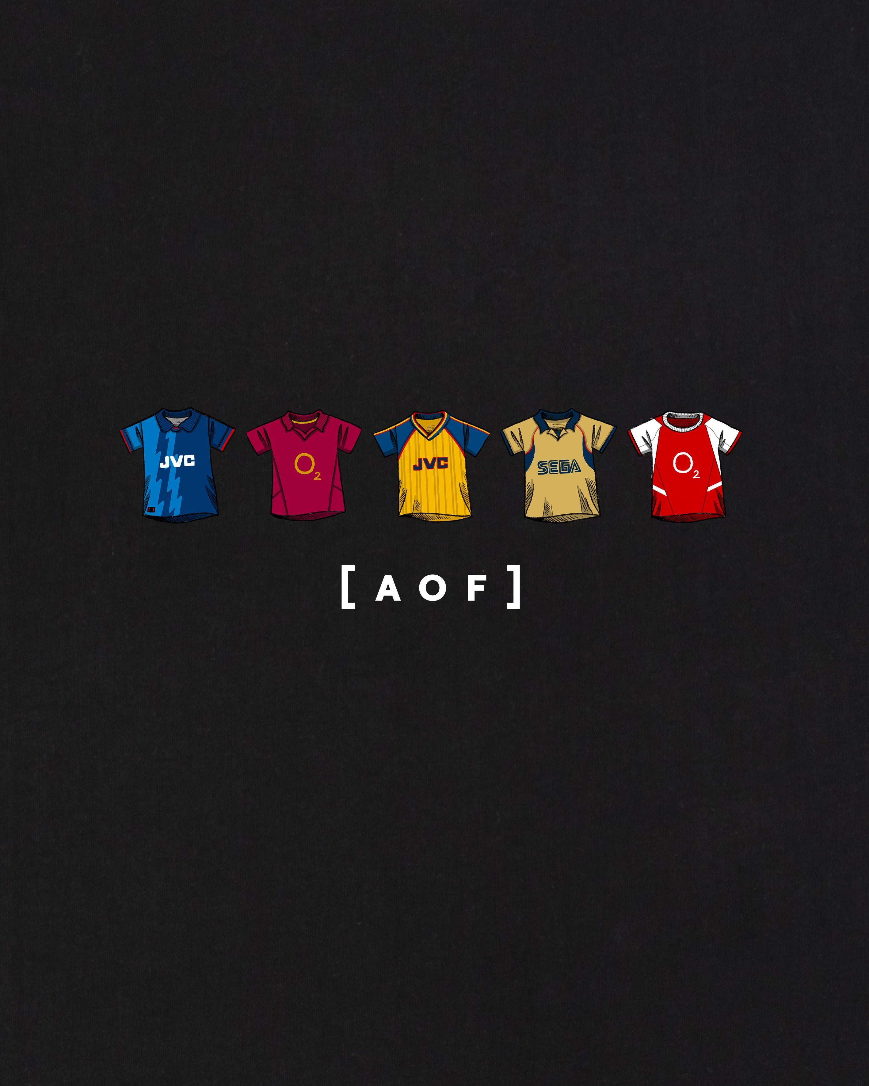 AFC Printed Classics Tee Hoodie, Sweatshirt | ZylaModa.com (Image 2)
