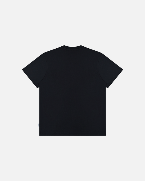 AC Printed Classics Black Tee Hoodie, Sweatshirt | ZylaModa.com (Image 2)