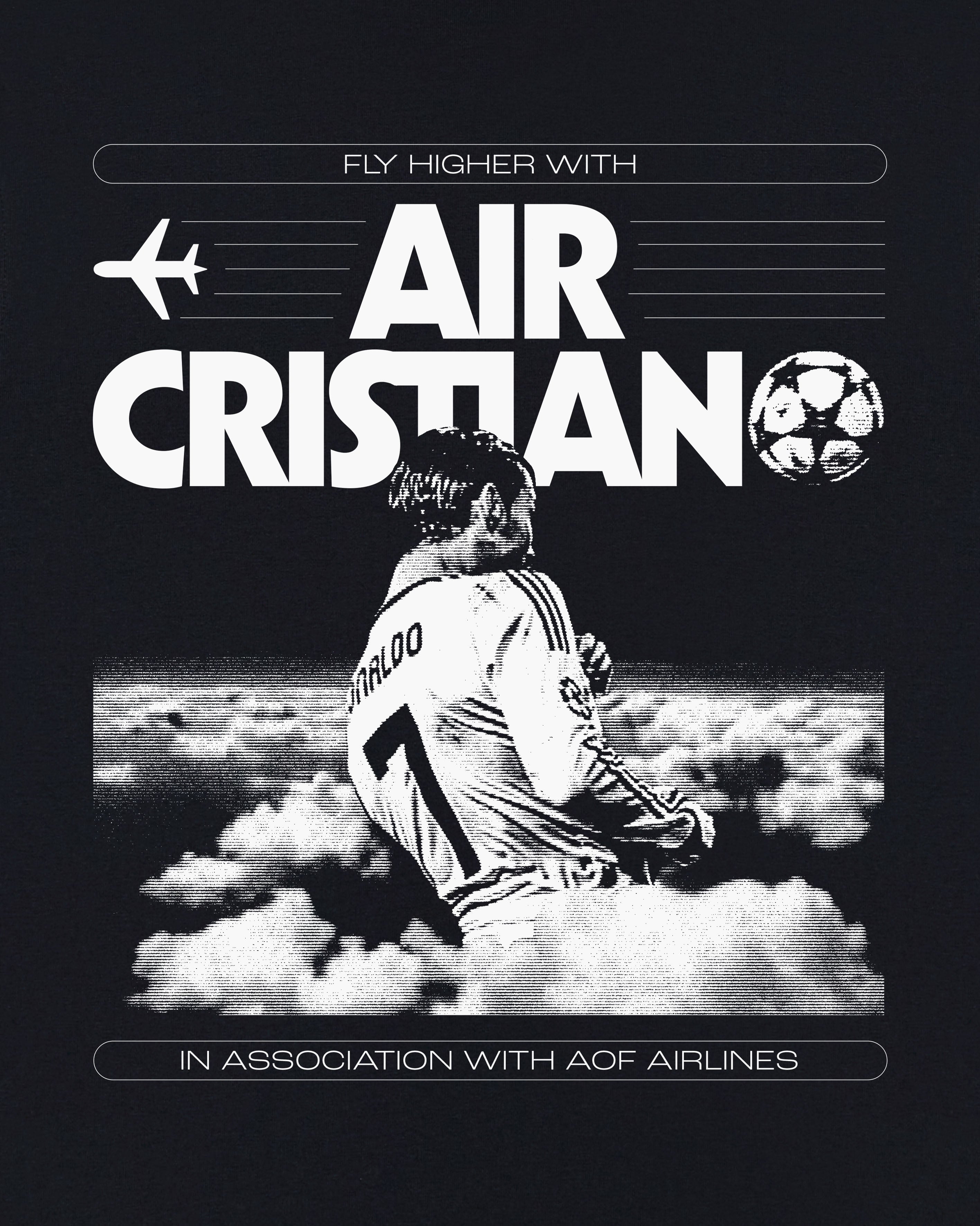 AIR Cristiano Tee Hoodie, Sweatshirt | ZylaModa.com (Image 2)