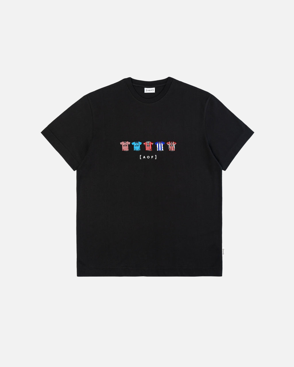 BFC Printed Classics Black Tee Hoodie, Sweatshirt | ZylaModa.com (Image 1)