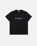 BFC Printed Classics Black Tee Hoodie, Sweatshirt | ZylaModa.com (Image 1)