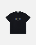 Boca Printed Classics Black Tee Hoodie, Sweatshirt | ZylaModa.com