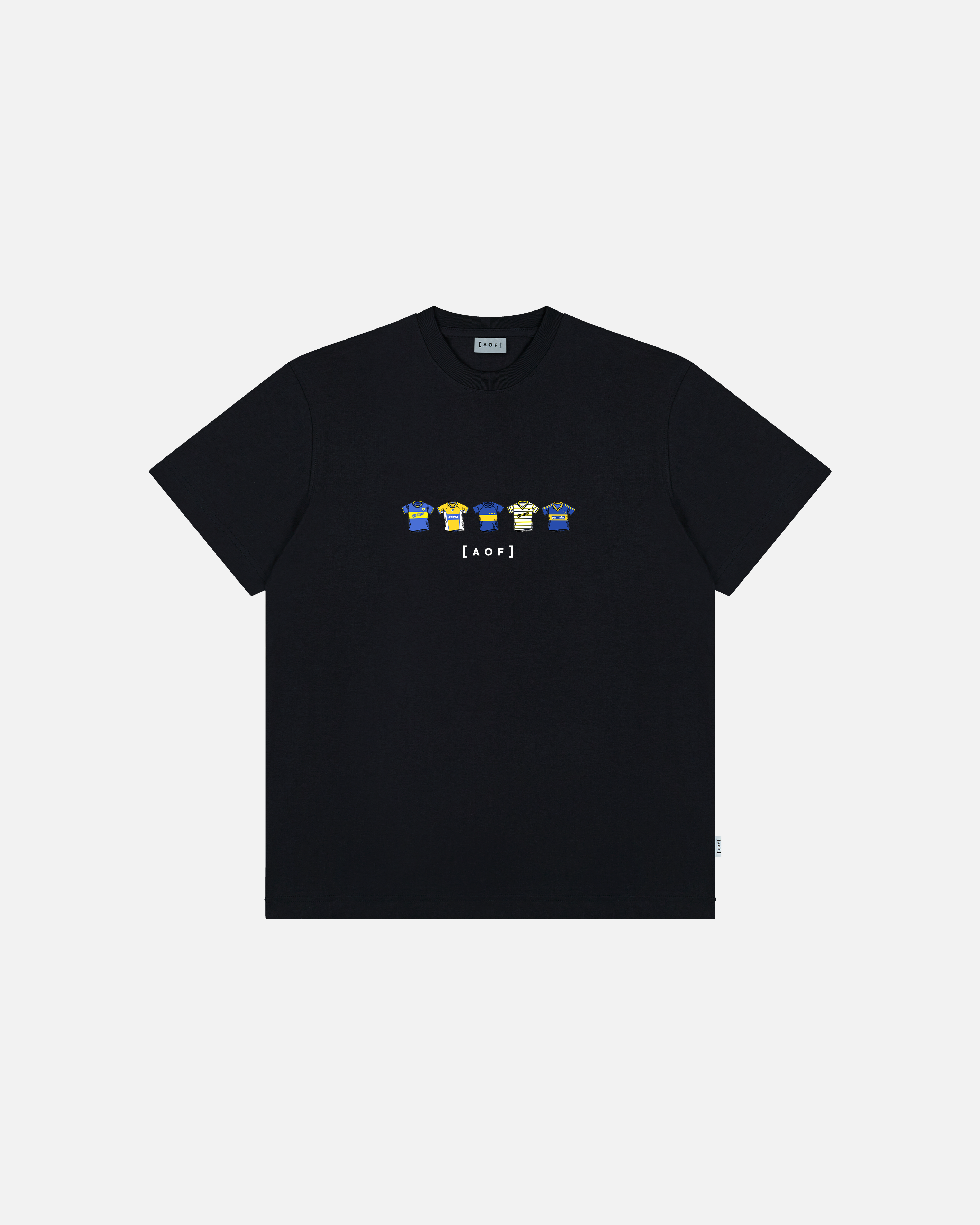 Boca Printed Classics Black Tee Hoodie, Sweatshirt | ZylaModa.com