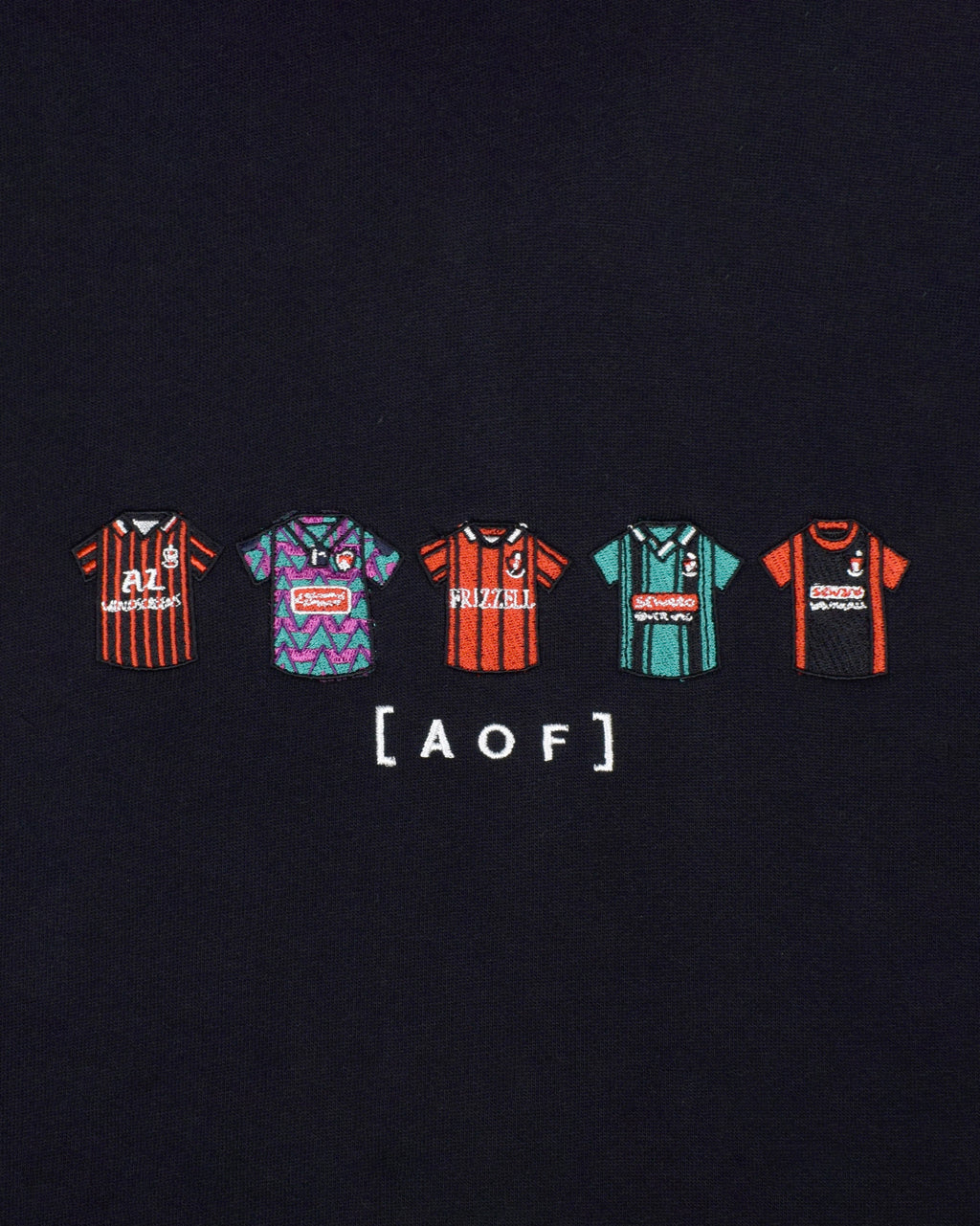 AFC Bournemouth Embroidered Classics Black Hoodie T-Shirts, Sweatshirt | ZylaModa.com (Image 2)