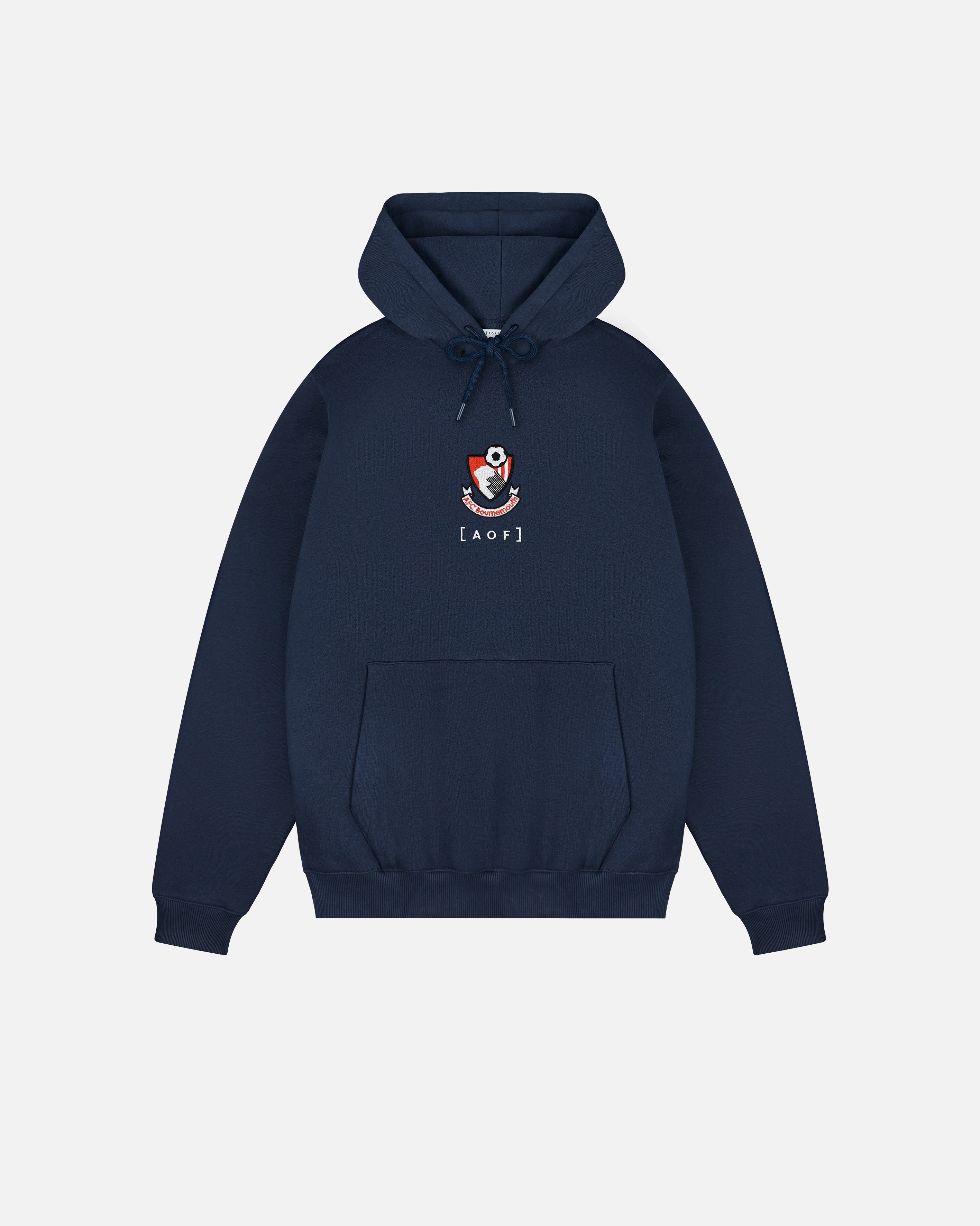 AFC Bournemouth Retro Crest Navy Hoodie T-Shirts, Sweatshirt | ZylaModa.com (Image 1)