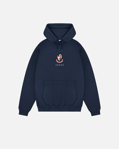 AFC Bournemouth Retro Crest Navy Hoodie T-Shirts, Sweatshirt | ZylaModa.com (Image 1)