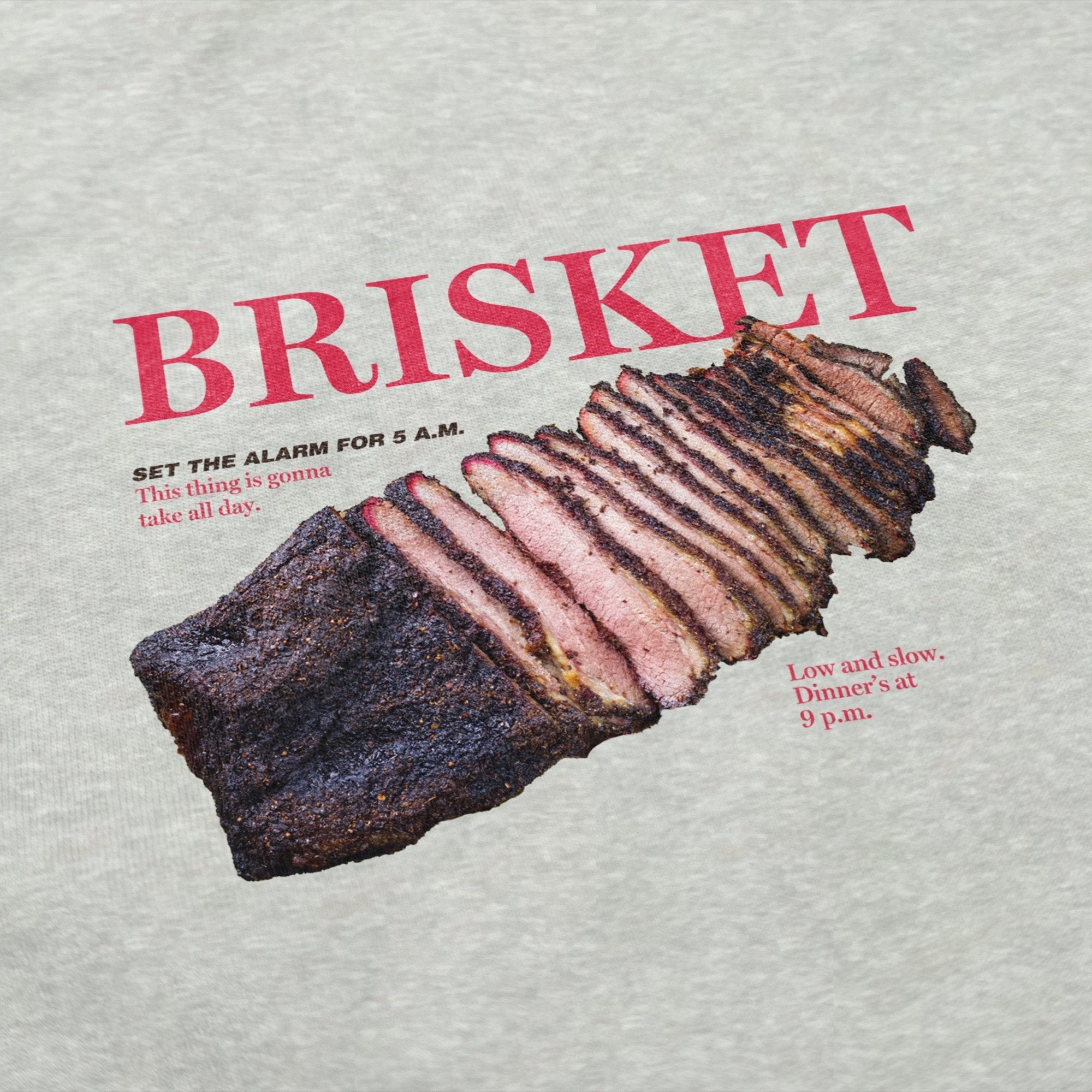 Brisket Crewneck Sweatshirt T-Shirts, Hoodie | ZylaModa.com (Image 3)