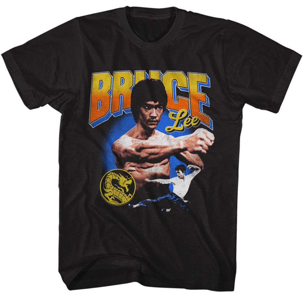 Bruce Lee - Gradient Text T-Shirt Hoodie, Sweatshirt | ZylaModa.com