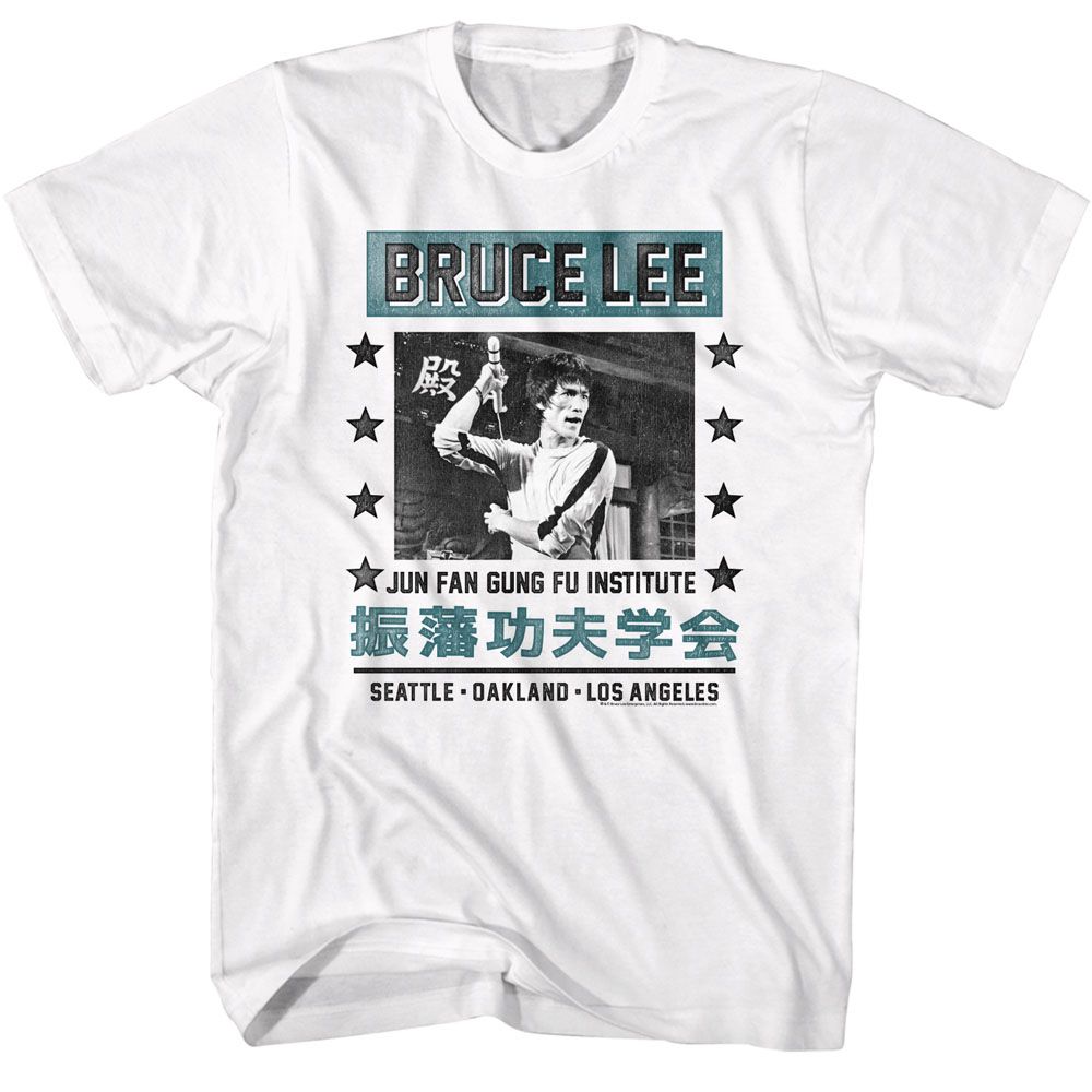 Bruce Lee - Jun Fan Gung Fu Institute Boyfriend Tee Hoodie, Sweatshirt | ZylaModa.com