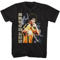 Bruce Lee - Multi Photo Vertical Text Boyfriend Tee Hoodie, Sweatshirt | ZylaModa.com