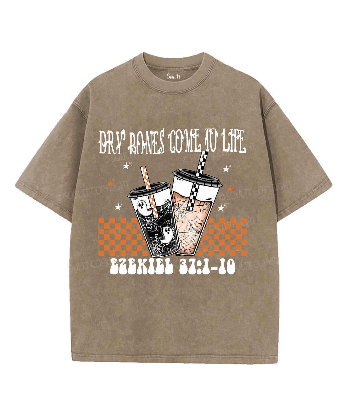 Dry Bones Come To Life Unisex Washed Christian T-shirt Style008 Hoodie, Sweatshirt | ZylaModa.com (Image 5)