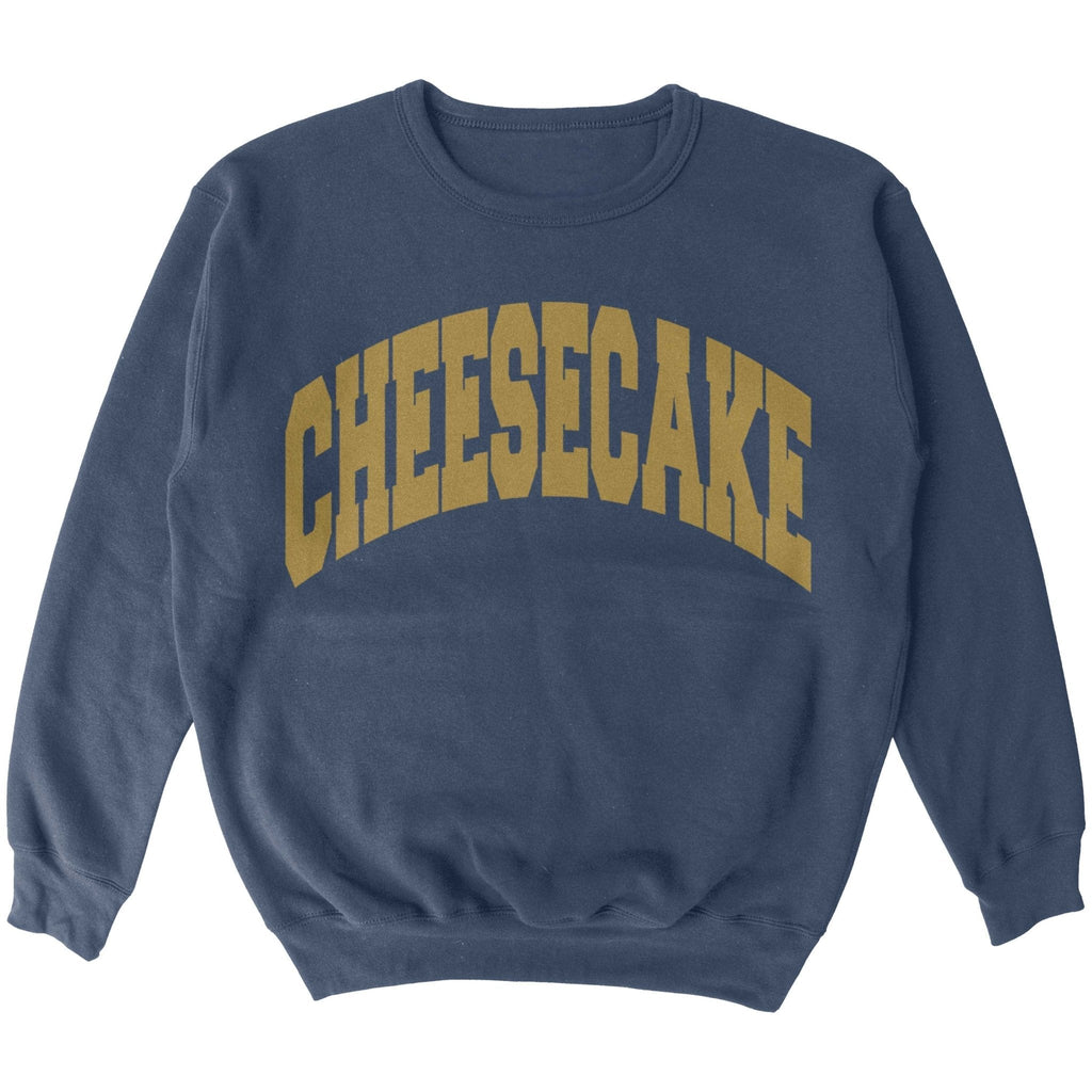 Cheesecake University Crewneck Sweatshirt T-Shirts, Hoodie | ZylaModa.com (Image 1)