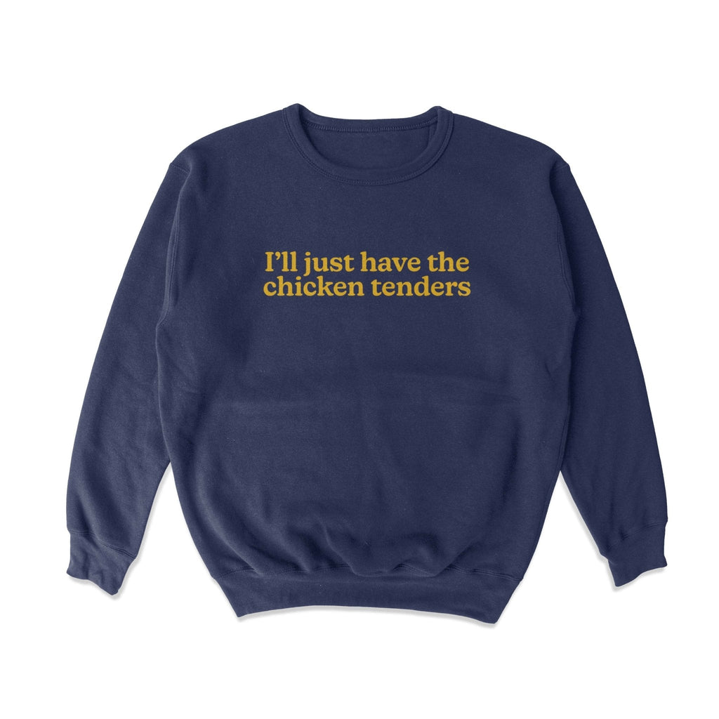 Chicken Tenders Crewneck Sweatshirt T-Shirts, Hoodie | ZylaModa.com (Image 1)