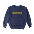 Chicken Tenders Crewneck Sweatshirt T-Shirts, Hoodie | ZylaModa.com (Image 1)