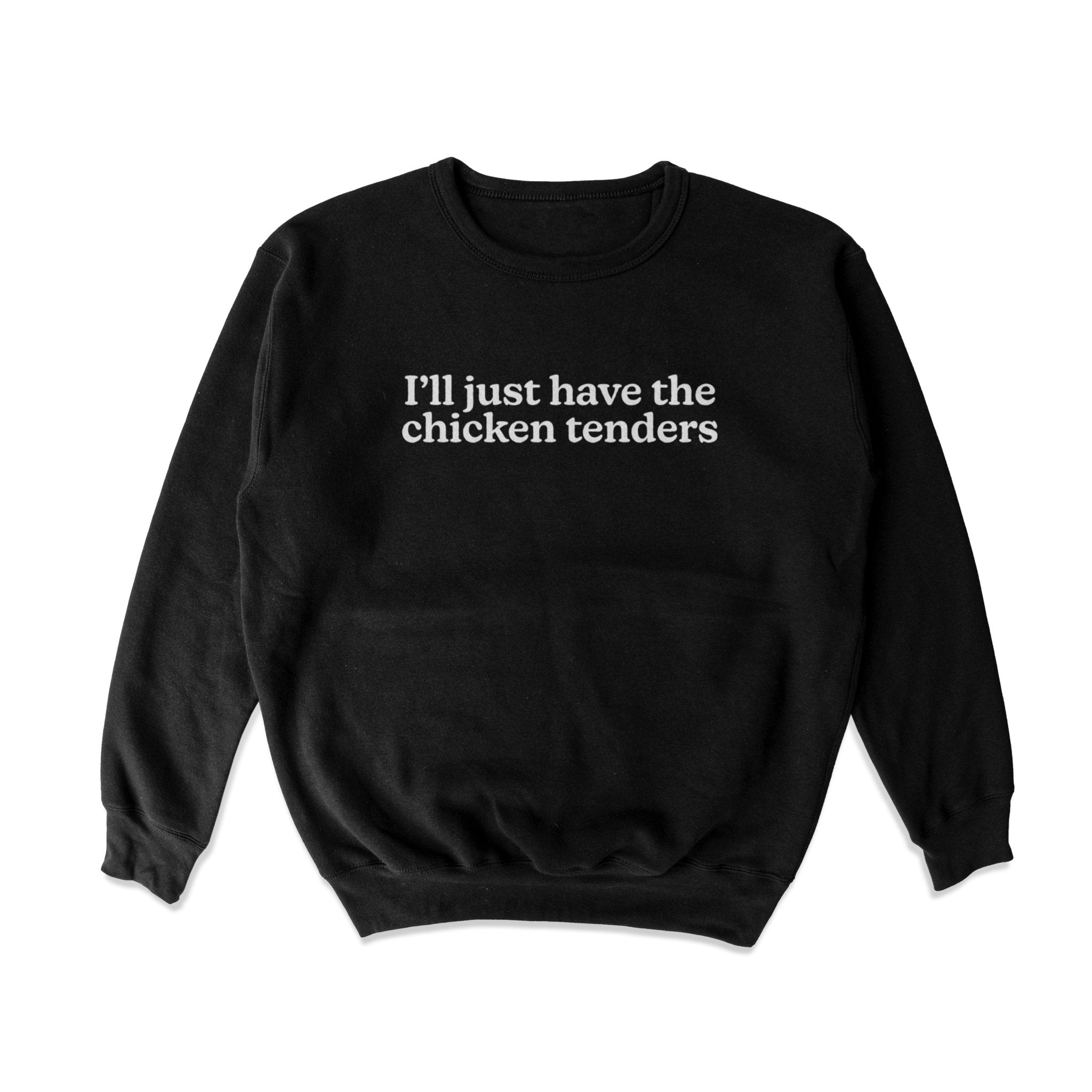 Chicken Tenders Crewneck Sweatshirt T-Shirts, Hoodie | ZylaModa.com (Image 4)