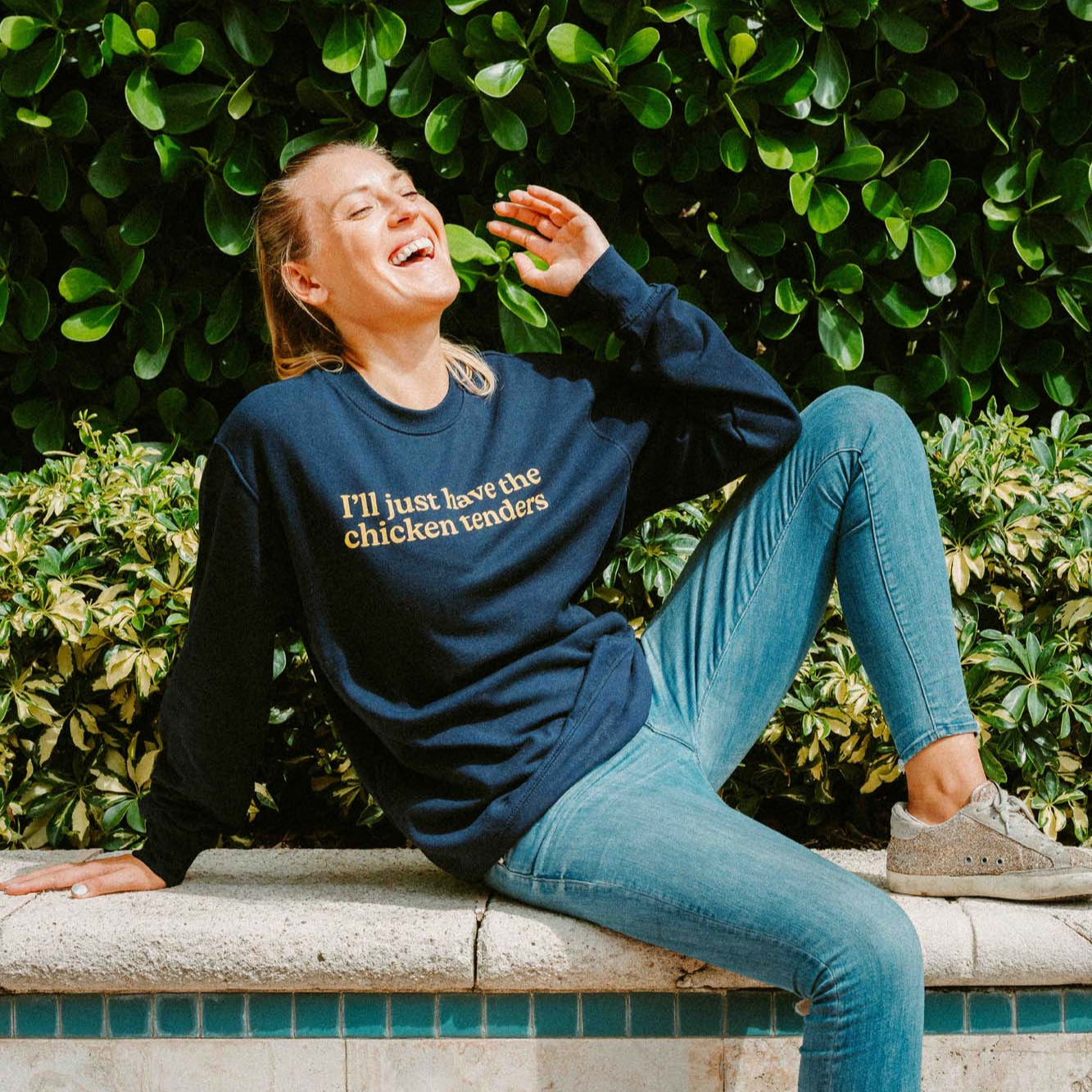 Chicken Tenders Crewneck Sweatshirt T-Shirts, Hoodie | ZylaModa.com (Image 2)