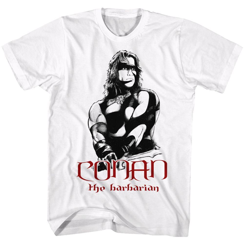 Conan Conan Blk And Rd T-Shirt Hoodie, Sweatshirt | ZylaModa.com
