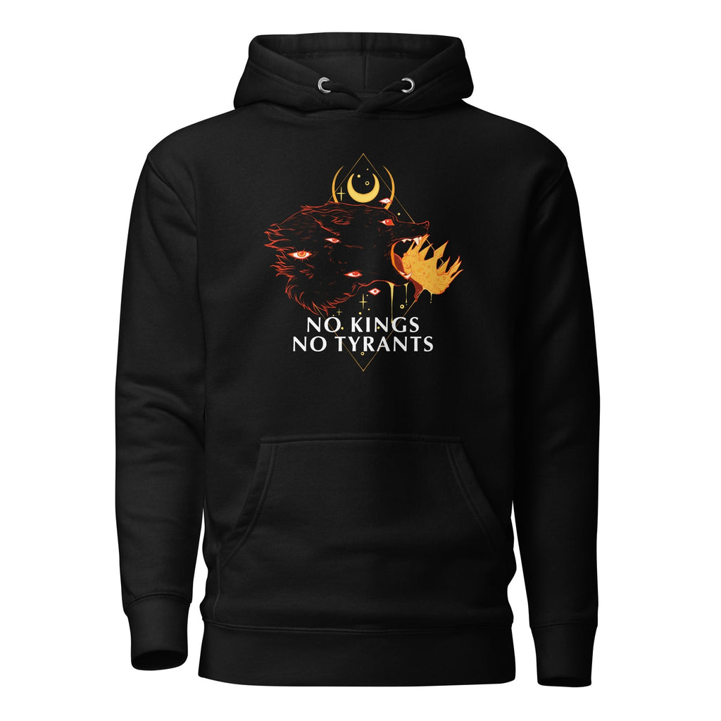No Kings Wolf, Unisex Hoodie T-Shirts, Sweatshirt | ZylaModa.com (Image 1)