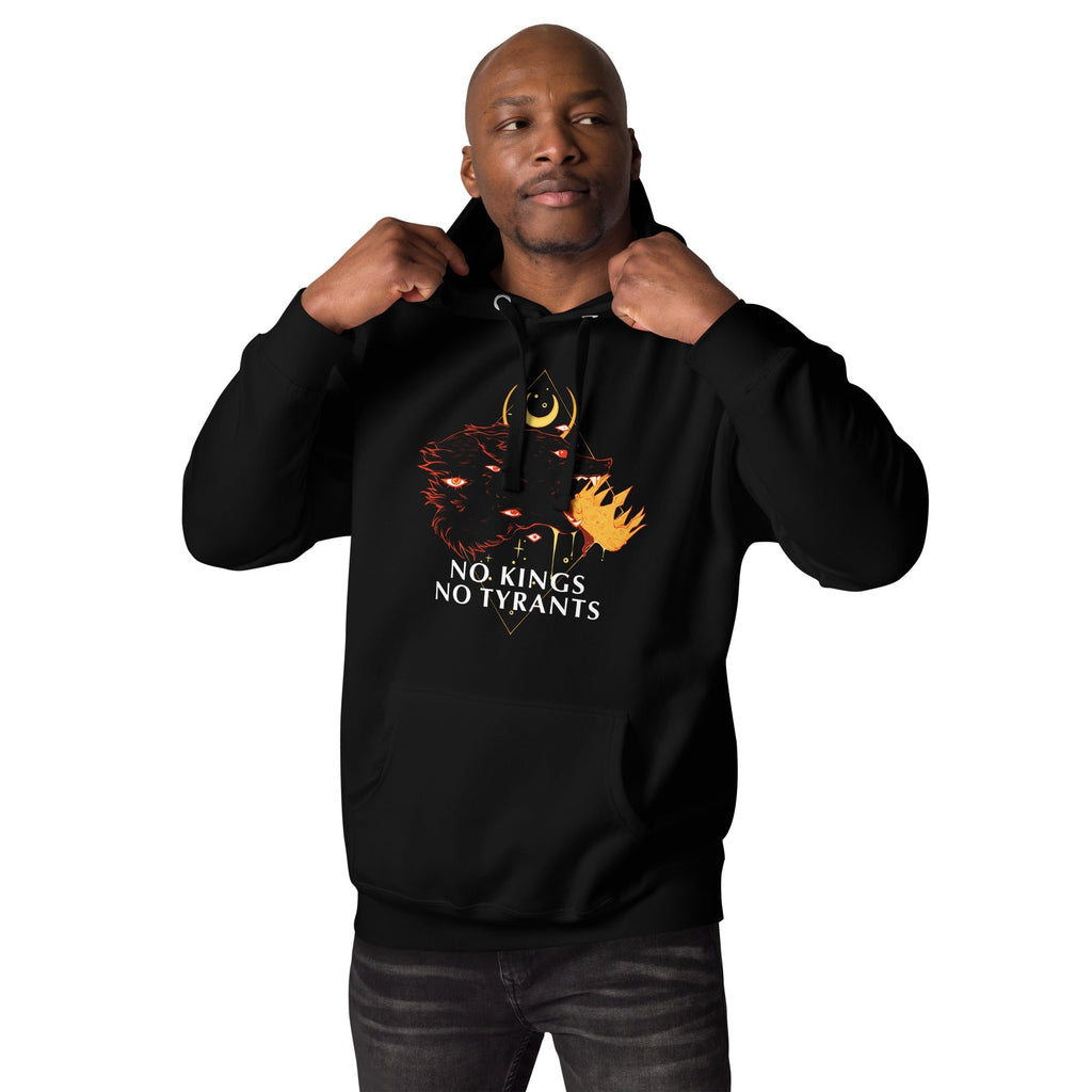 No Kings Wolf, Unisex Hoodie T-Shirts, Sweatshirt | ZylaModa.com (Image 5)