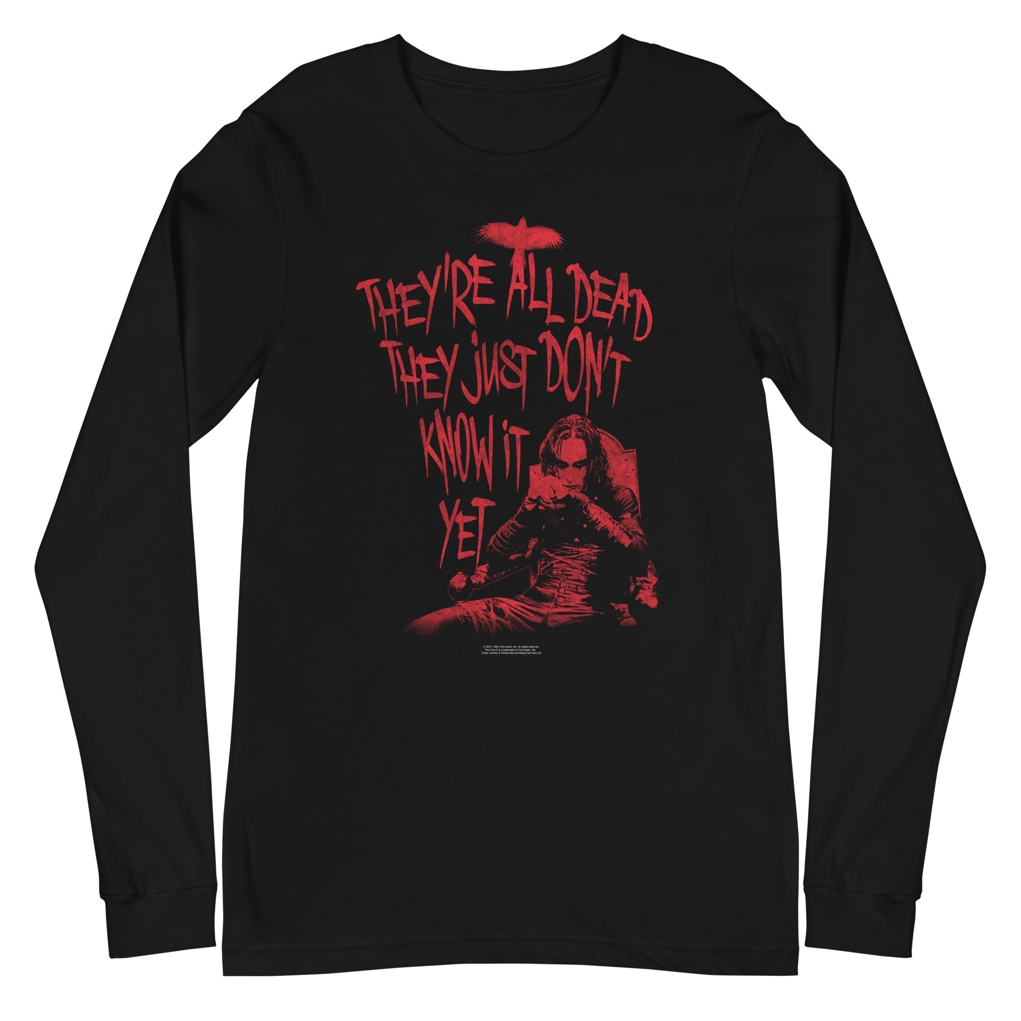 The Crow - Do They Know? Long Sleeve T-Shirt Hoodie, Sweatshirt | ZylaModa.com