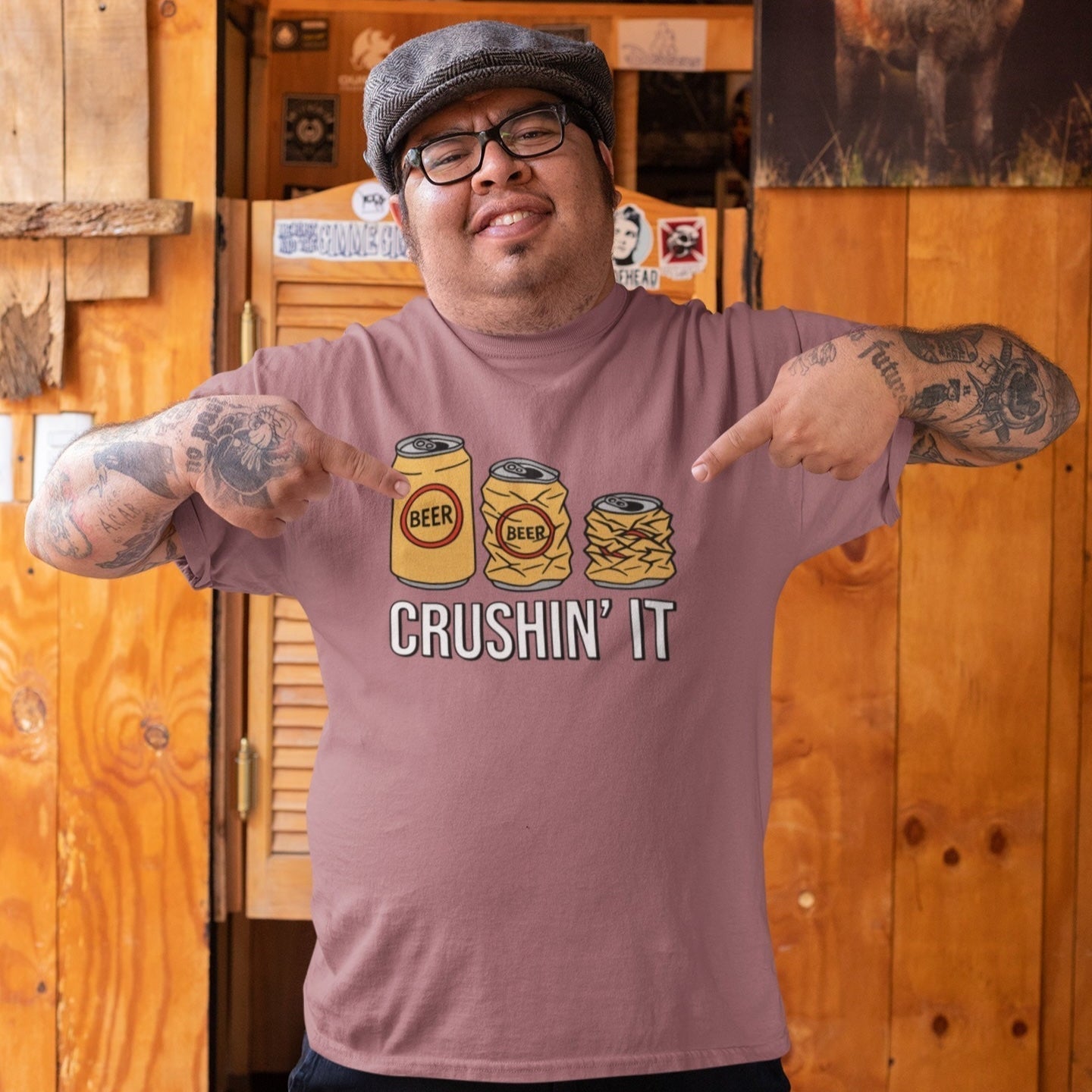 Crushin' It T Shirt Hoodie, Sweatshirt | ZylaModa.com (Image 2)