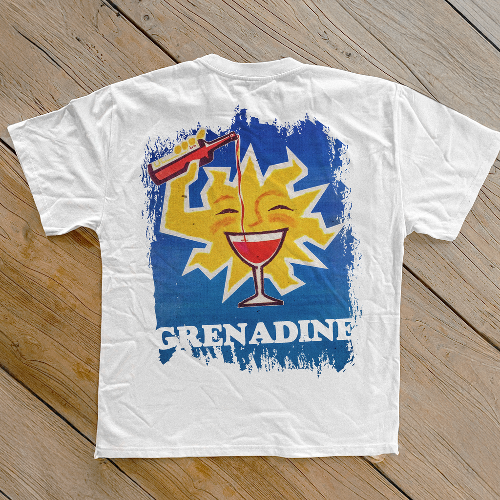 'SUNSHINE' GRENADINE HEAVY WHITE T-SHIRT Hoodie, Sweatshirt | ZylaModa.com (Image 1)