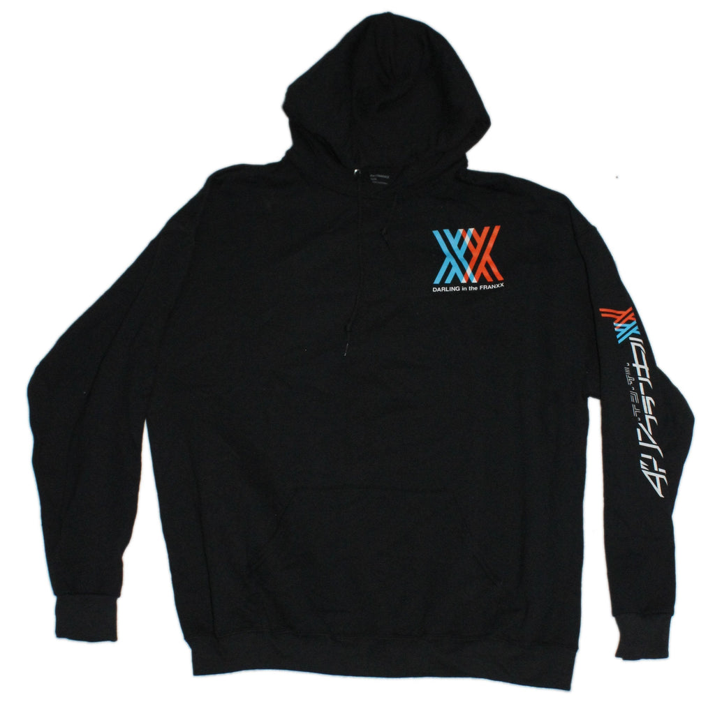 Black Darling in the Franxx Anime  Logo Black Hoodie T-Shirts, Sweatshirt | ZylaModa.com (Image 2)