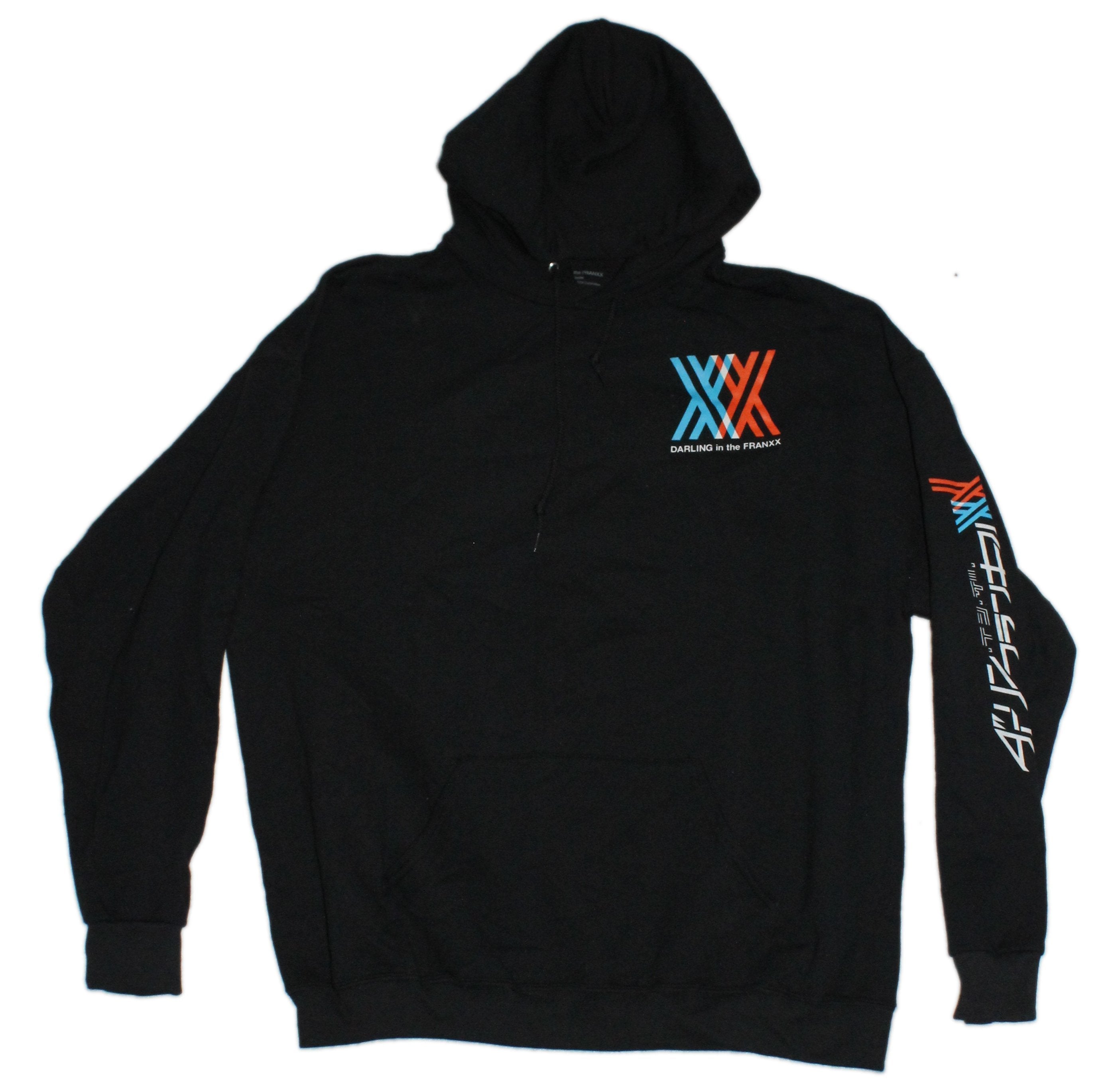 Black Darling in the Franxx Anime  Logo Black Hoodie T-Shirts, Sweatshirt | ZylaModa.com (Image 2)