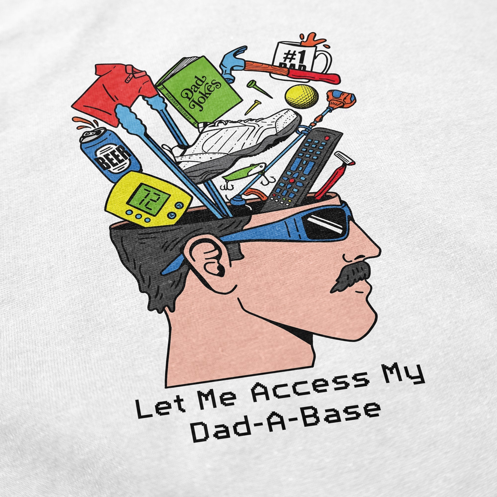 Dad A Base T Shirt Hoodie, Sweatshirt | ZylaModa.com (Image 2)